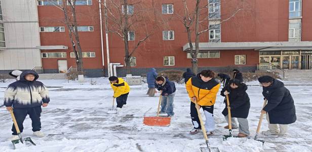 雪地上有一群人在街道上走 AI 生成的内容可能不正确。 雪地上有一群人在街道上走 AI 生成的内容可能不正确。